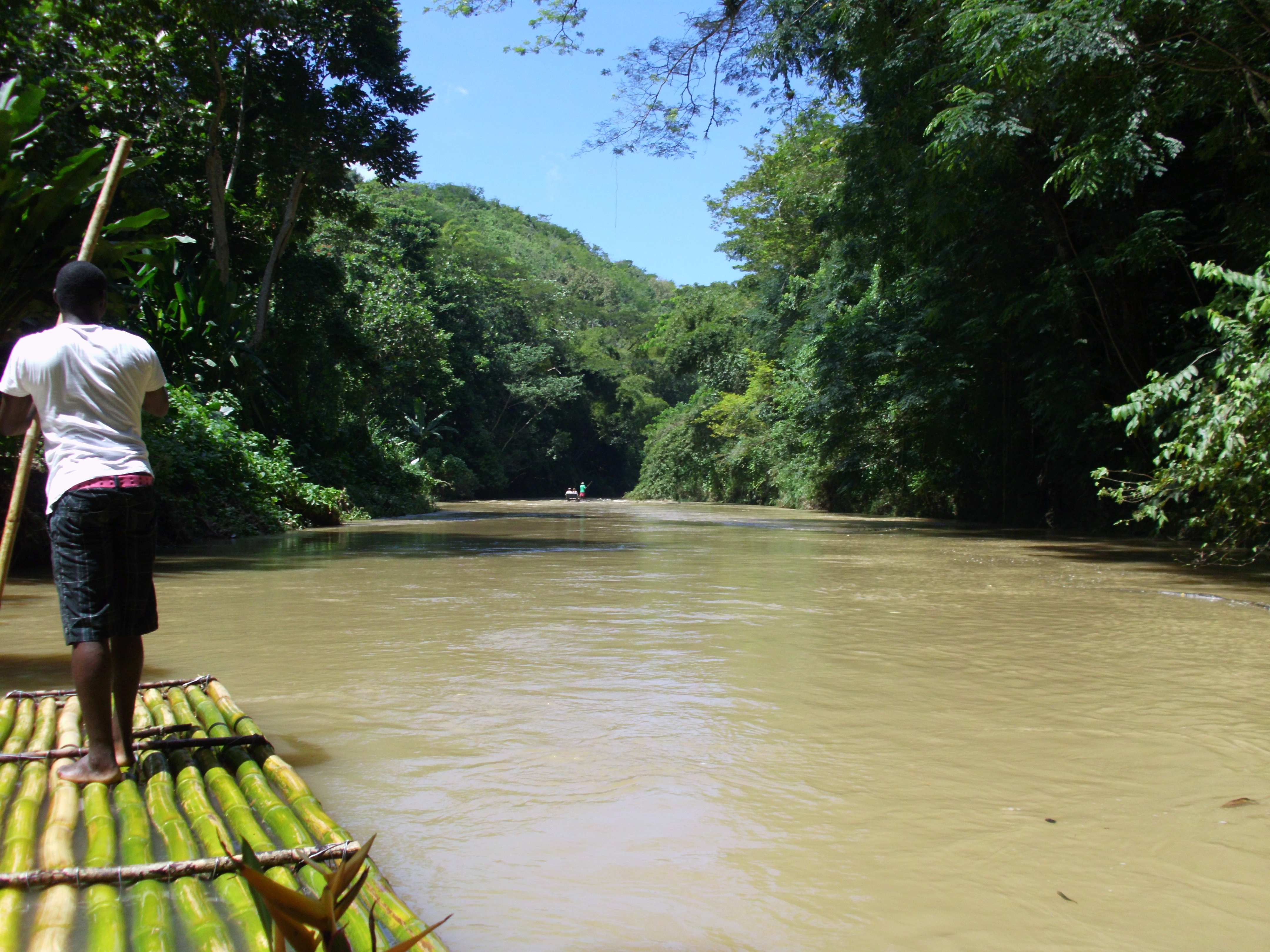 Flussfahrt auf Jamaika
