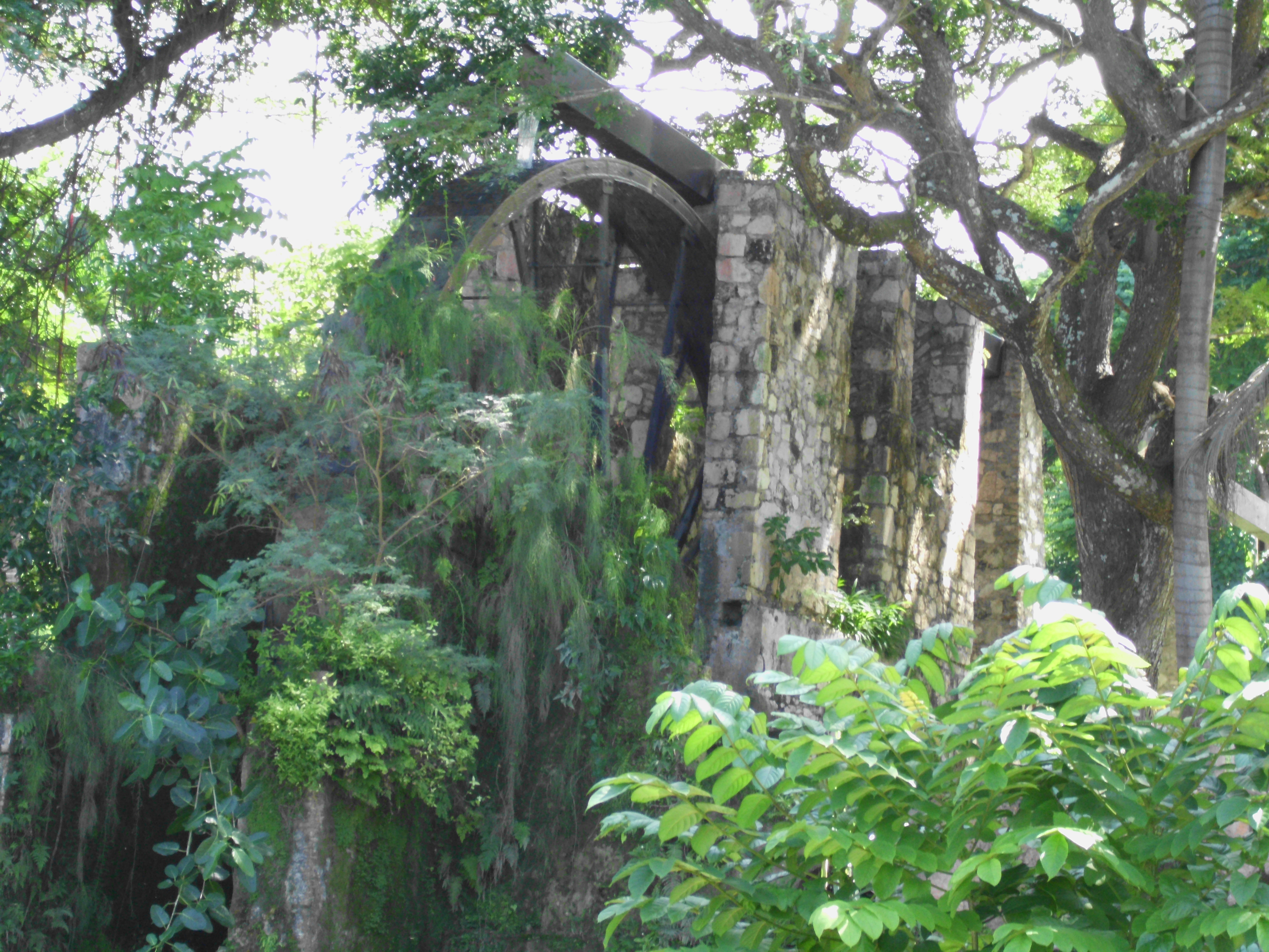 Wasserrad auf Jamaika