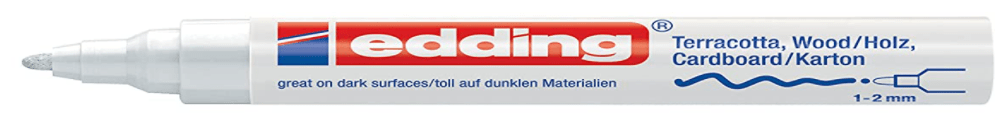edding 4040 auf holz malen