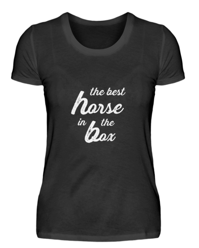 the best horse in the box T-Shirt
das beste Pferd im Stall