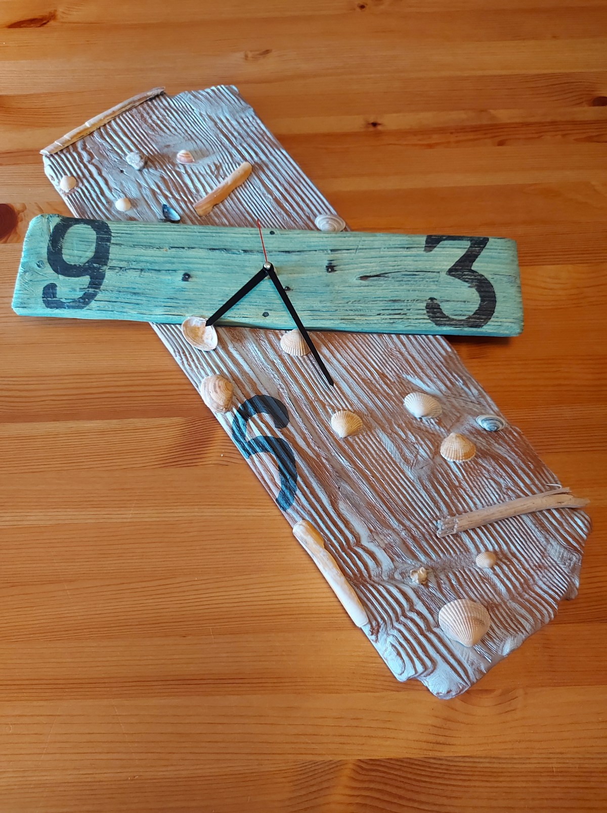 Eine Uhr aus einem Brett – Uhr Nummer&nbsp;5