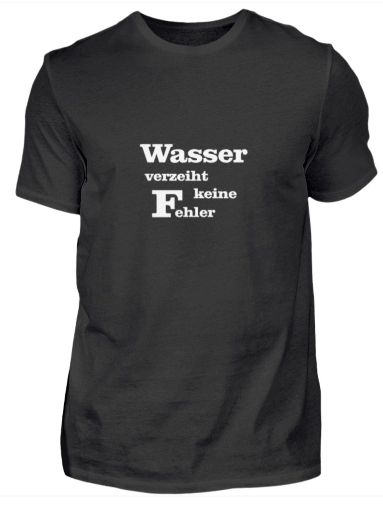 Handwerkerspruch für die Baustelle und den Bau: Wasser verzeiht keine Fehler