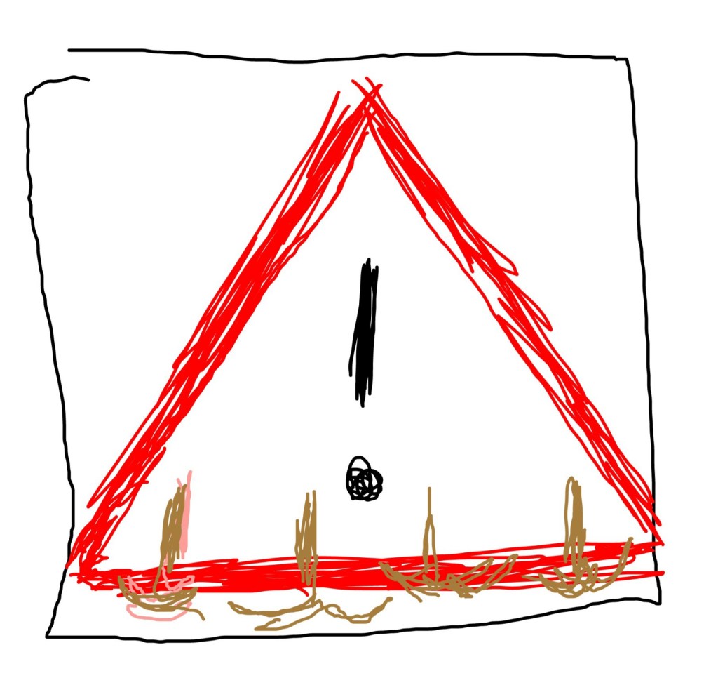 Garderobe aus altem Verkehrsschild selber bauen